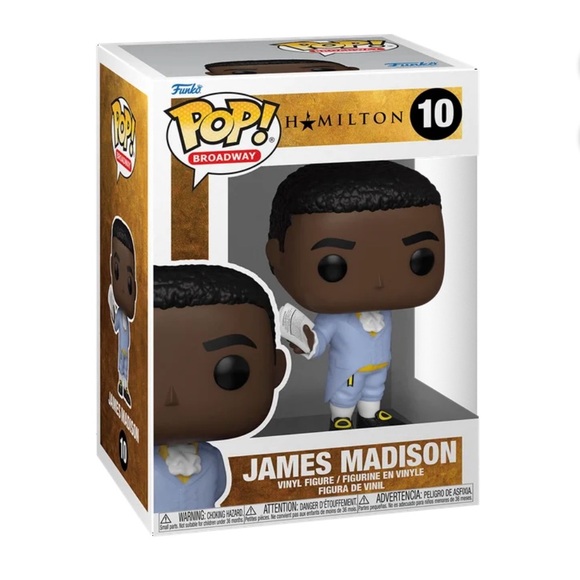 Funko Pop! Hamilton James Madison Vinyl Figure - Picture 1 of 6
